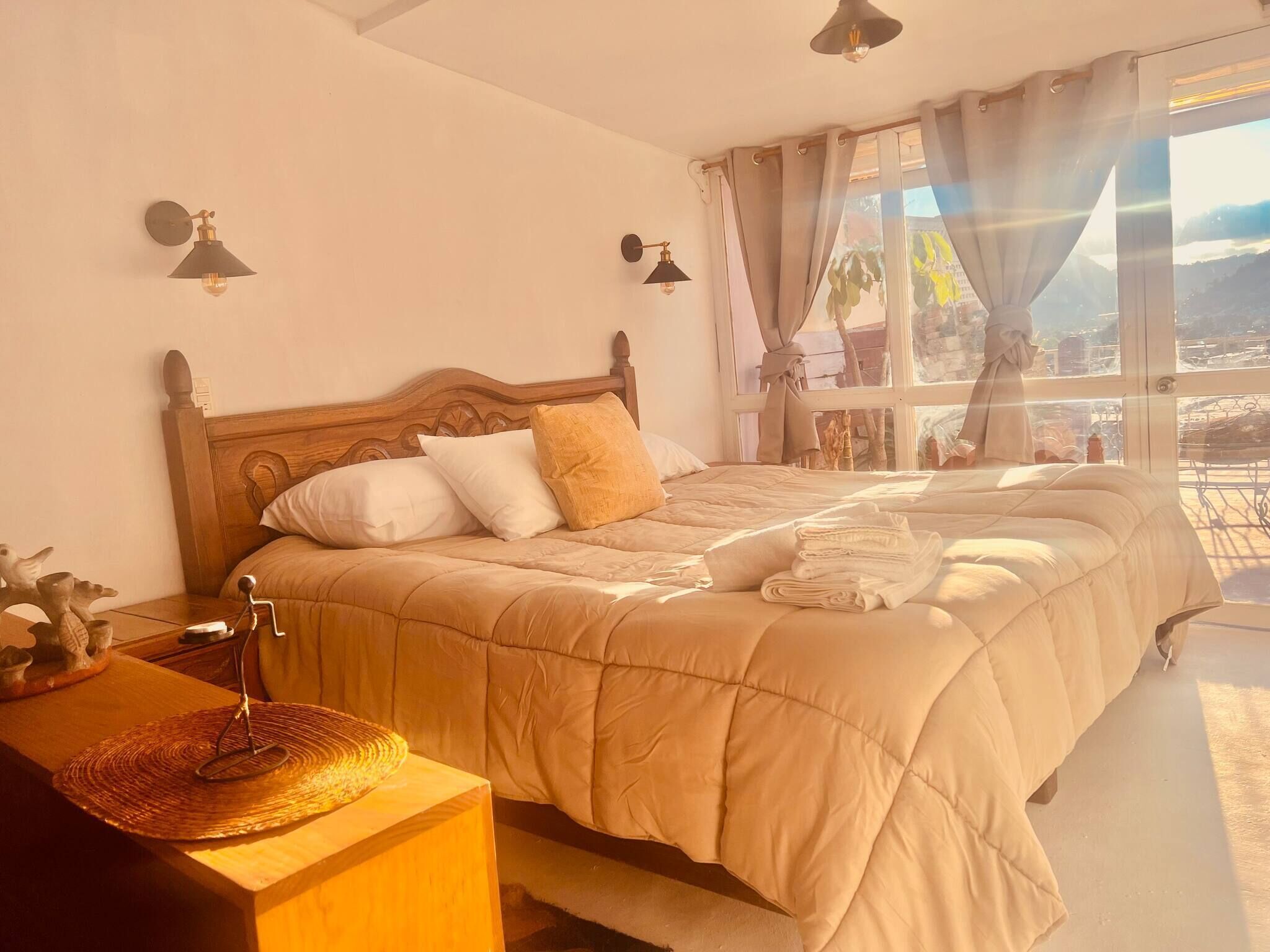 1 室のベッドルーム、アイロン / アイロン台、インターネット、ベッドシーツ