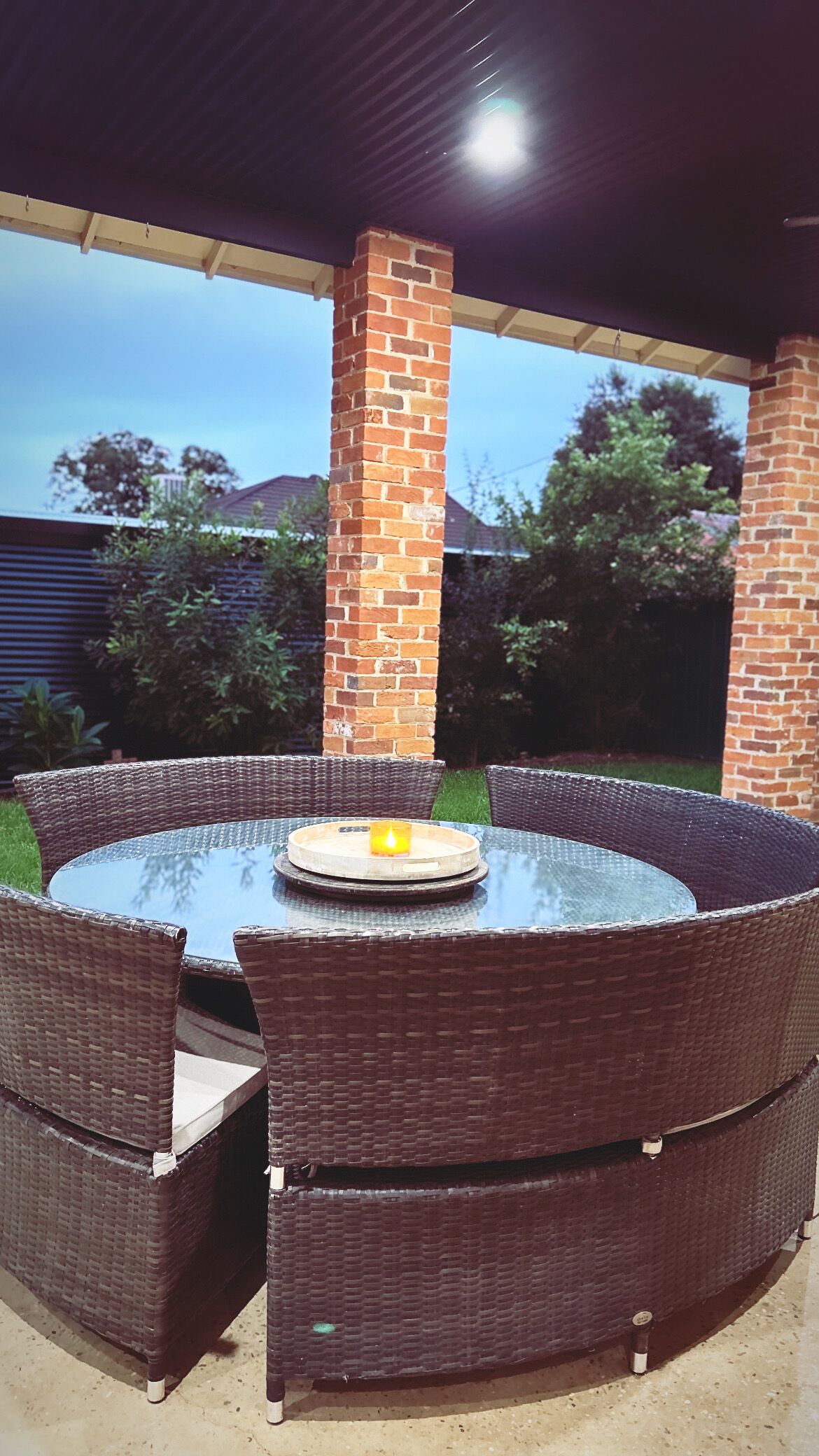 Outdoor dining