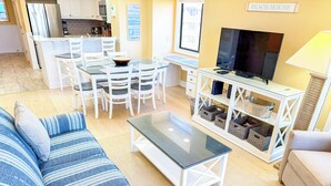 TV - Experience Tilghman Beach and Racquet Club Unit 308! Oceanfront, Pools, Tennis, Close to Main Street! (North Myrtle Beach)