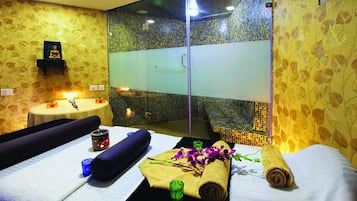 Behandlungsräume für Paare, Dampfbad, Körperbehandlungen, Hydrotherapie