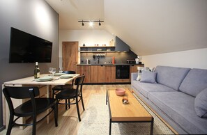 Living area - 7-bedroom hotel suites in amazing Borovets with WiFi (Боровец / Borovets)