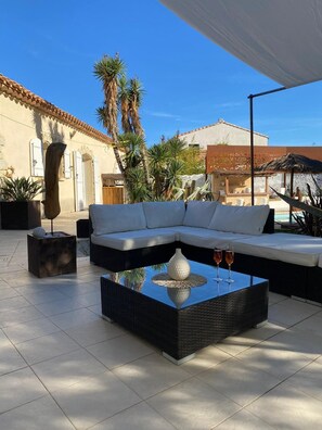 Terrace/patio - Villa L'escale (Sigean)