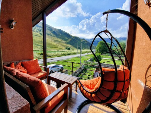 Allegria House Kazbegi❤️ 
3 Bedroom Villa❤️ 
Marvelous views!❤️