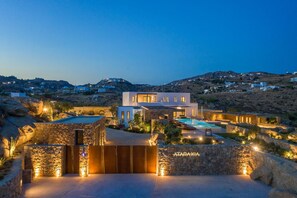 Villa | Exterior - Remarkable 7-bed Villa in Mikonos - Villa Ataraxia (Mykonos)