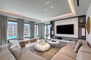 Villa | Living area - Remarkable 7-bed Villa in Mikonos - Villa Ataraxia (Mykonos)