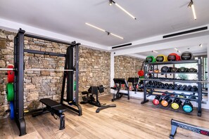 Villa | Fitnessbereich