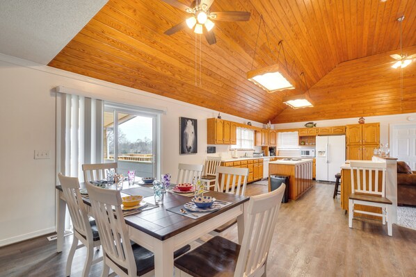 House (4 Bedrooms) | Interior - Riverfront Dayton Getaway on 700 Wooded Acres! (Dayton)