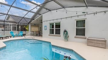 Villa - 4 soveværelser | Pool | Opvarmet pool