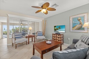 Condo, 1 Bedroom | Living area | Smart TV - Las Hermanas 3 1 Bedroom Condo by RedAwning (Longboat Key)