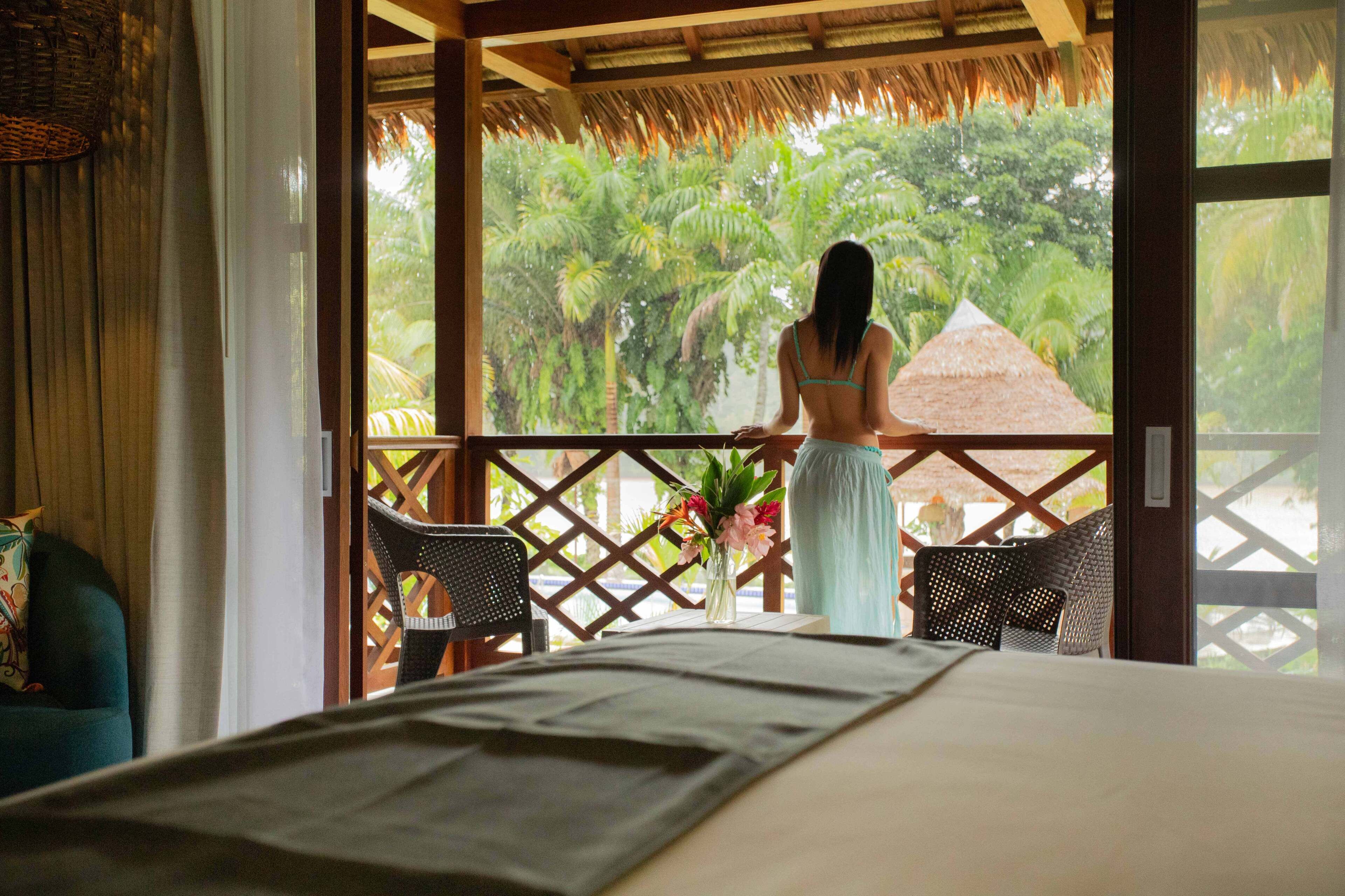 Vue depuis le balcon