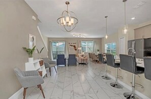 Townhome, 5 Bedrooms | Private kitchen | Fridge, oven, coffee/tea maker, toaster - Riverside At Storey Lake By Shine Villas 5 Bedroom Townhouse (Kissimmee)