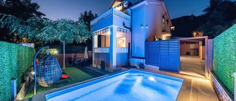 Una piscina climatizada