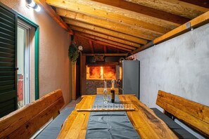 Dining - Villa Arabela with private pool (Donji Muc)