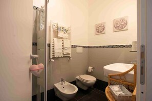 Hair dryer, bidet, towels, soap - Rome Vatican, lovely elegant apartment for family (Roma)