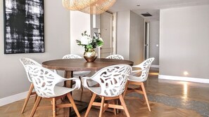 Dining - Gatsby - 3BR Luxury high floor & Terrace close to L'illa (Barcelona)