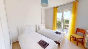 2 slaapkamers, gratis wifi, beddengoed