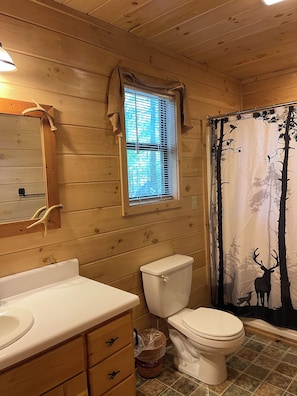 Hair dryer, towels