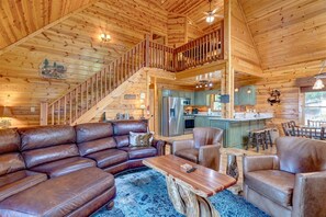 Smart TV, lareira, videogames