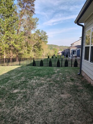 Enceinte de l’hébergement