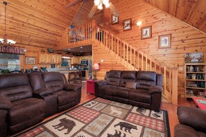 TV connectée, cheminée