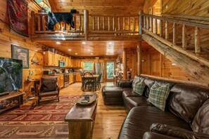 Smart TV, chimenea y videojuegos 