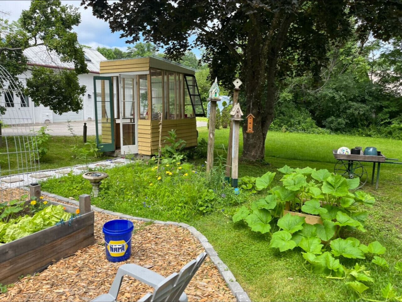 Overnattingsstedets uteområder