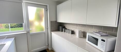 Microwave, oven, stovetop