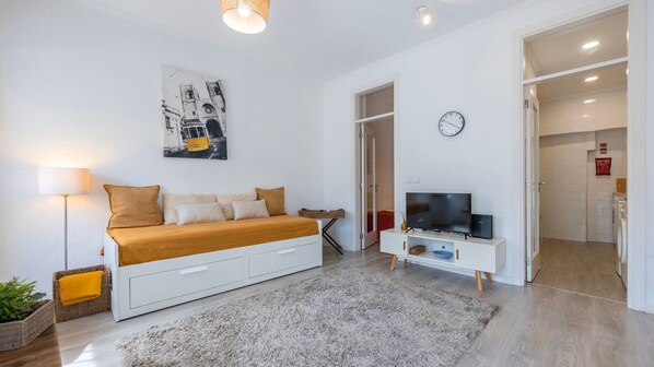 1 Schlafzimmer, Bügeleisen/Bügelbrett, kostenloses WLAN, Bettwäsche