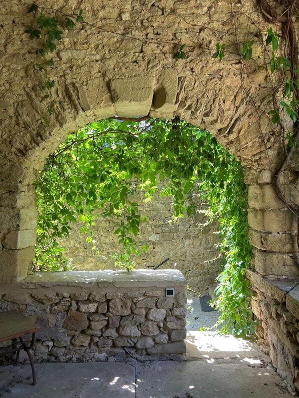 Enceinte de l’hébergement