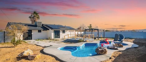 Außenpool, beheizter Pool