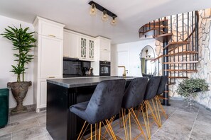 Interior - Villa with panoramic view of the sea (Vrbnik)