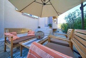 Terrace/patio - Holiday apartment with terrace near the beach (Vrbnik)