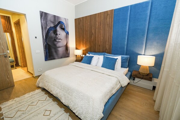 Design Apartment | 1 bedroom, hypo-allergenic bedding, individually furnished, free WiFi