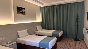 基础双人房 | 防过敏的被褥、客房内保险箱、隔音、免费 WiFi