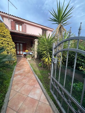 Fassade der Unterkunft