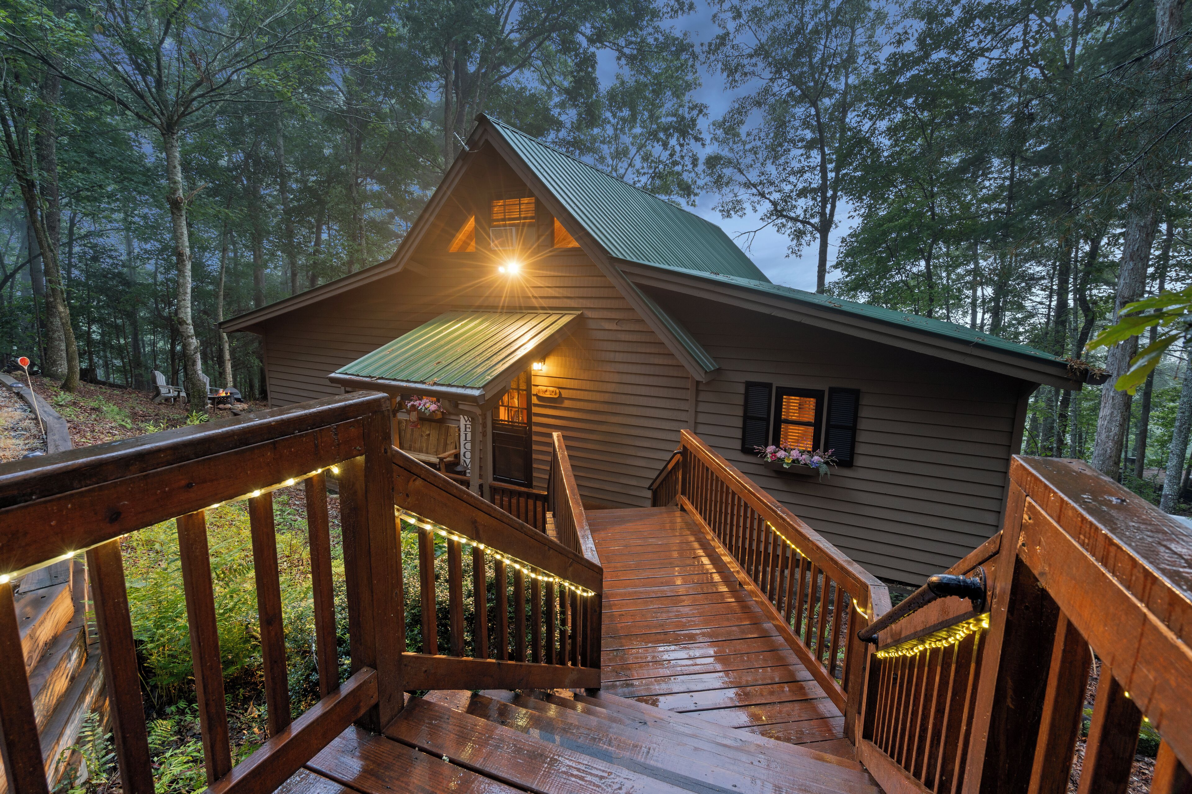 Overnattingsstedets uteområder