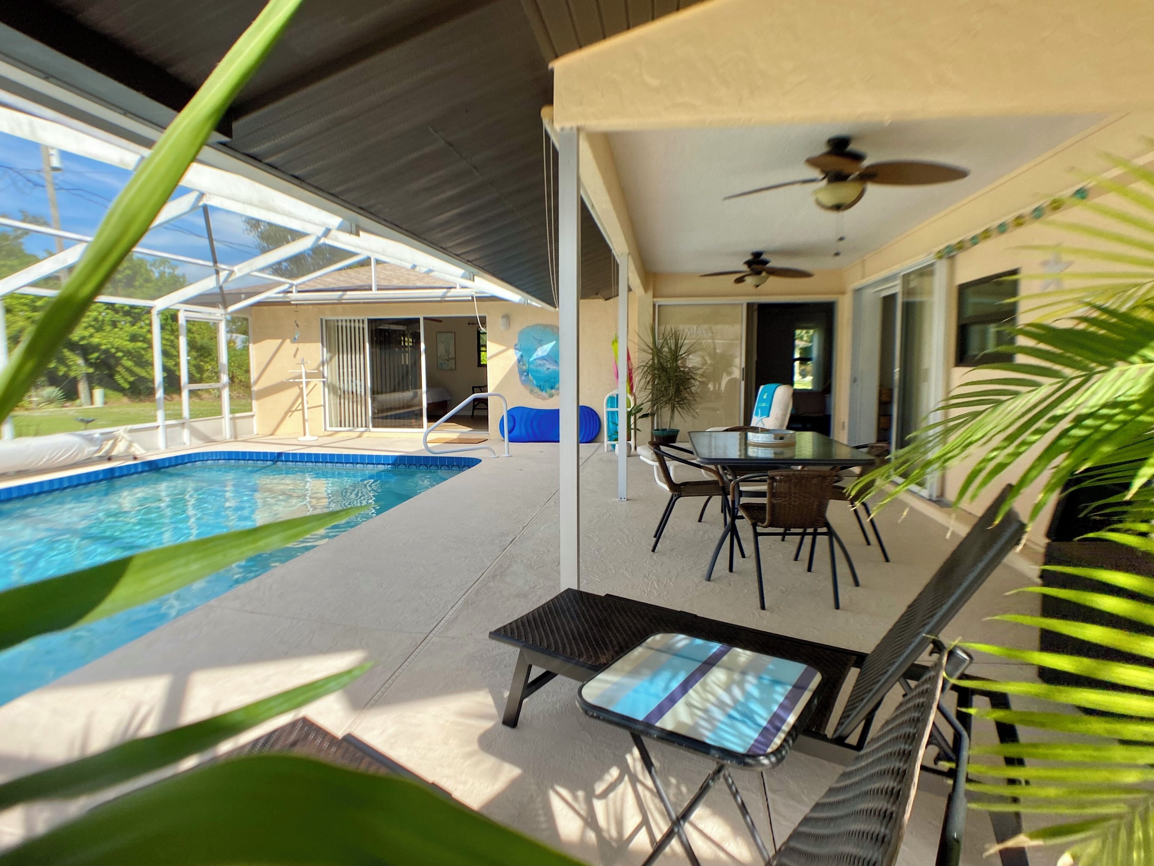 Pool House Retreat with Guest House