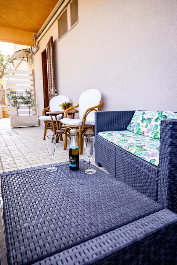 Panoramic Room, Sea View | Terrace/patio