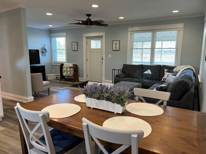 Cozy cottage that allows for pets, the experience of outdoors, and the big city!