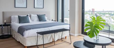 In-room safe, blackout drapes, soundproofing, free WiFi