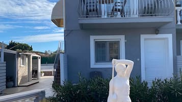 Fassade der Unterkunft