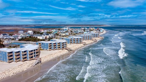 Oceanfront Views and Beach Access at Turtle Cove!