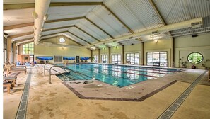 Indoor pool, outdoor pool