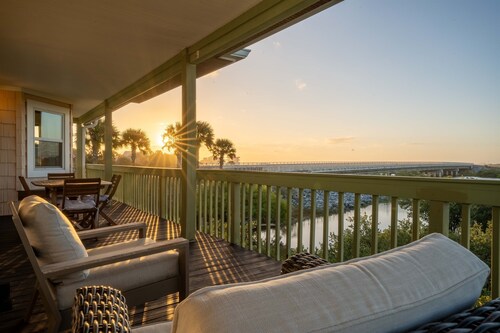 Waterfront Family Oasis w/Dock, Decks, & Fire Pit