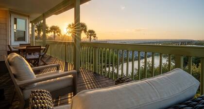 Waterfront Family Oasis w/Dock, Decks, & Fire Pit