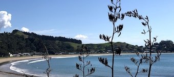 Oakura Bay Absolute-Beachfront Holiday Home