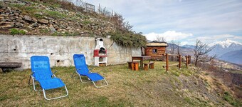 Holiday Home 'Casa Vacanza Menfrey' with Mountain View, Private Garden and Balcony