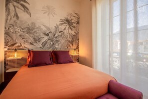 1 chambre, fer et planche à repasser, lit parapluie, Wi-Fi gratuit