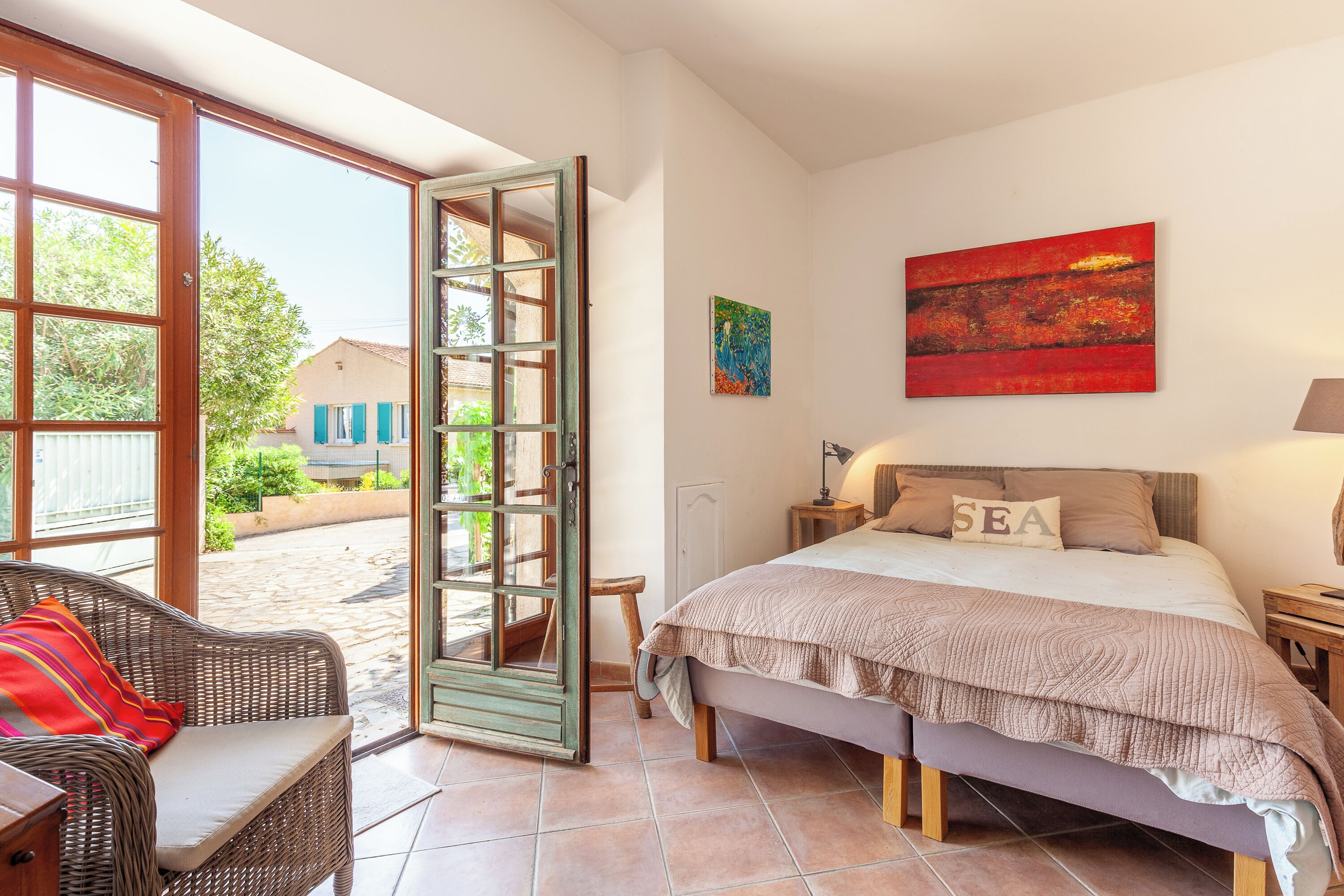 1 chambre, Wi-Fi gratuit, draps fournis