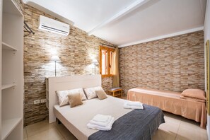 2 habitaciones, wifi gratis y ropa de cama 